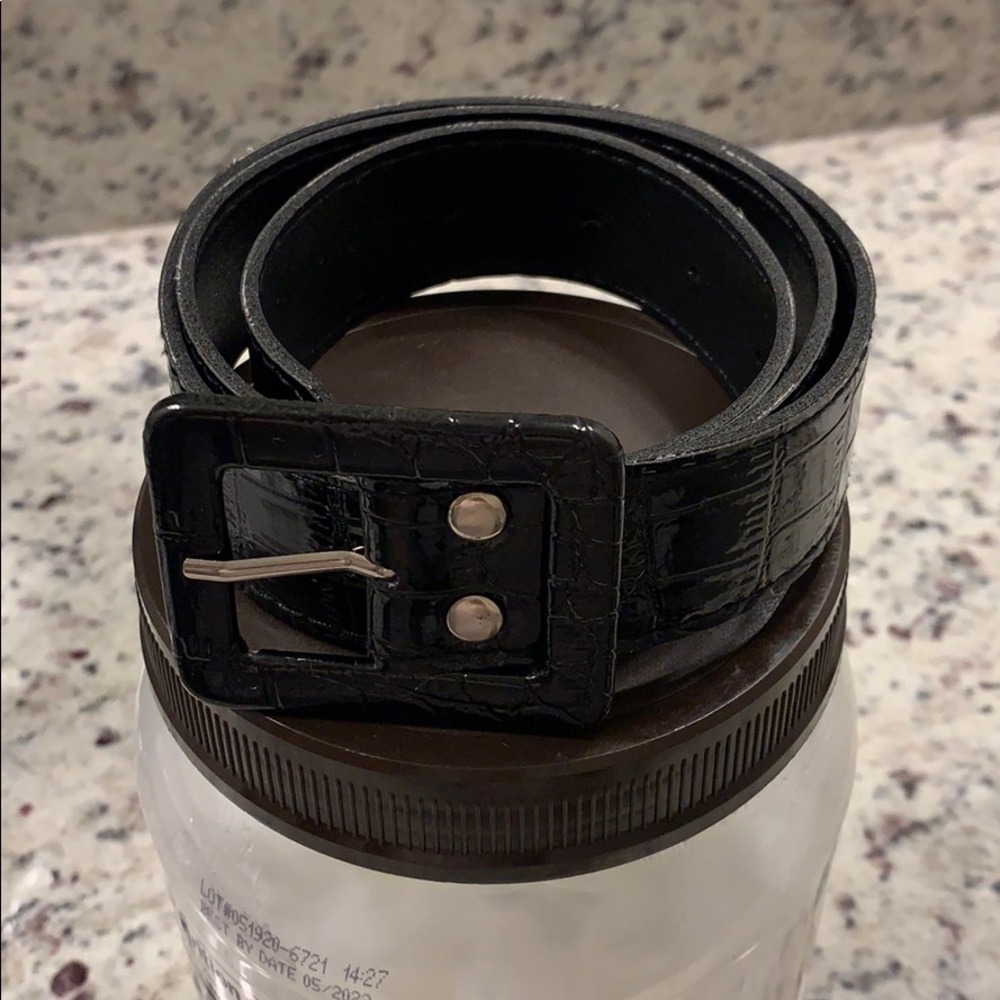 Faux Leather Belt - Picture 1 of 15